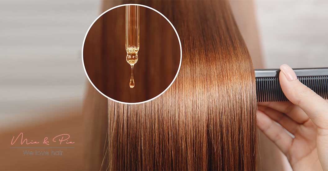 Pflege von Hair Extensions