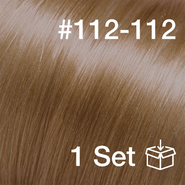 Clip-In Extensions Set #112-112 &quot;Cashew&quot;