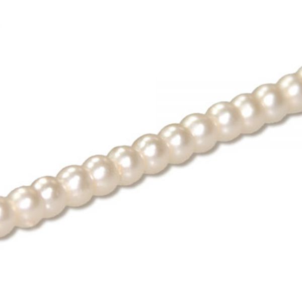 Fascinator White Pearls